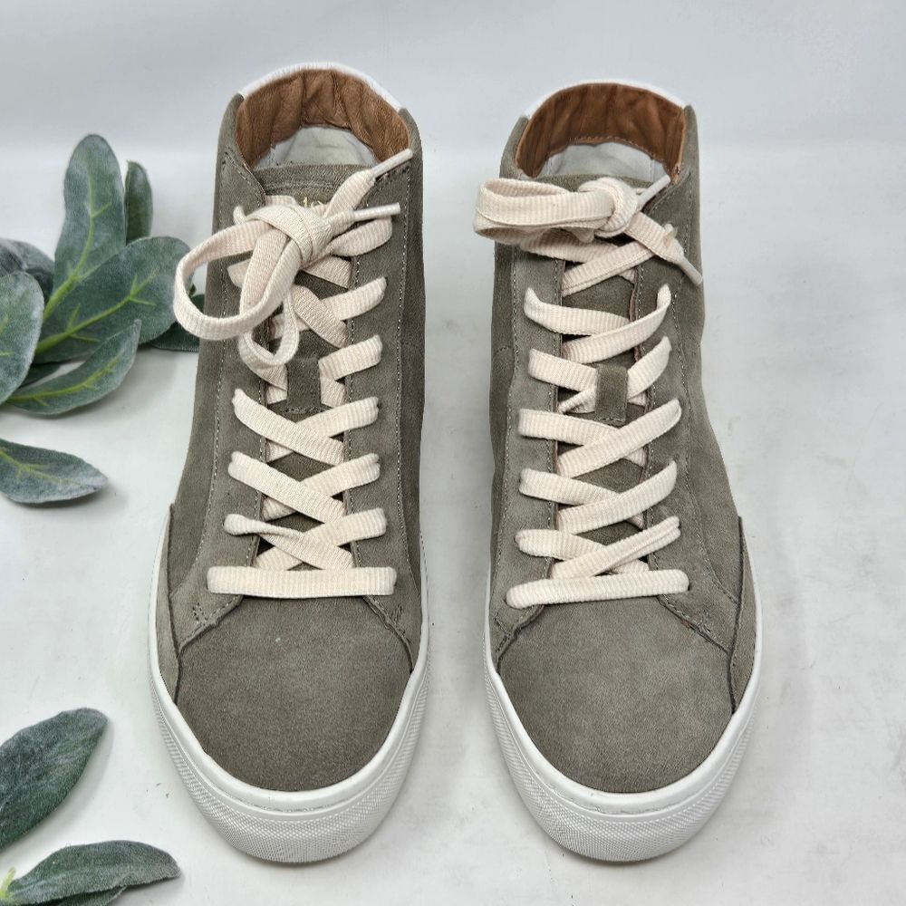 Soludos Suede Ibiza High Top Sneakers 8.5 — image 3 of 8